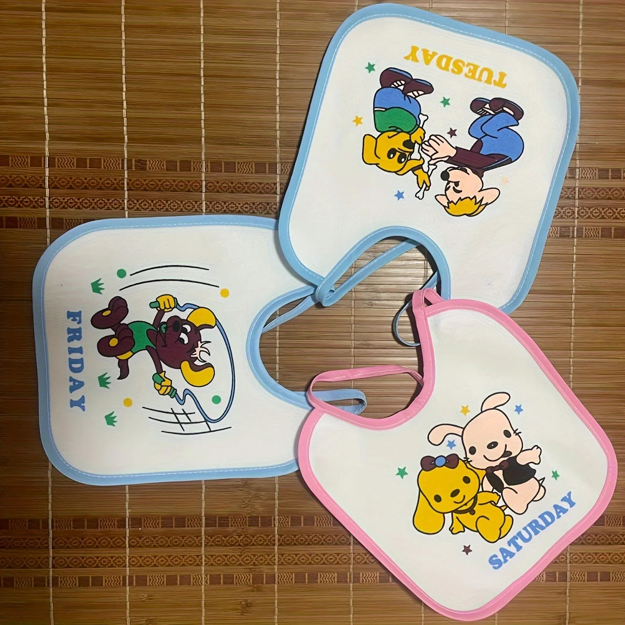 WeekClean Baby Bib Set (7pcs)