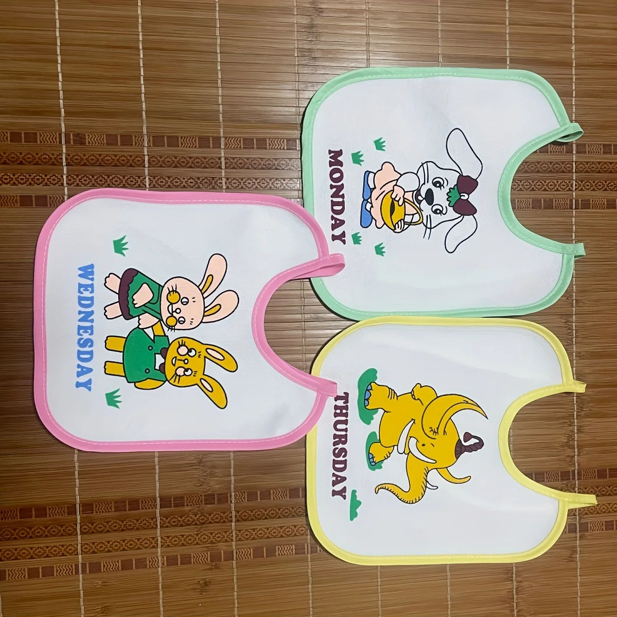 WeekClean Baby Bib Set (7pcs)