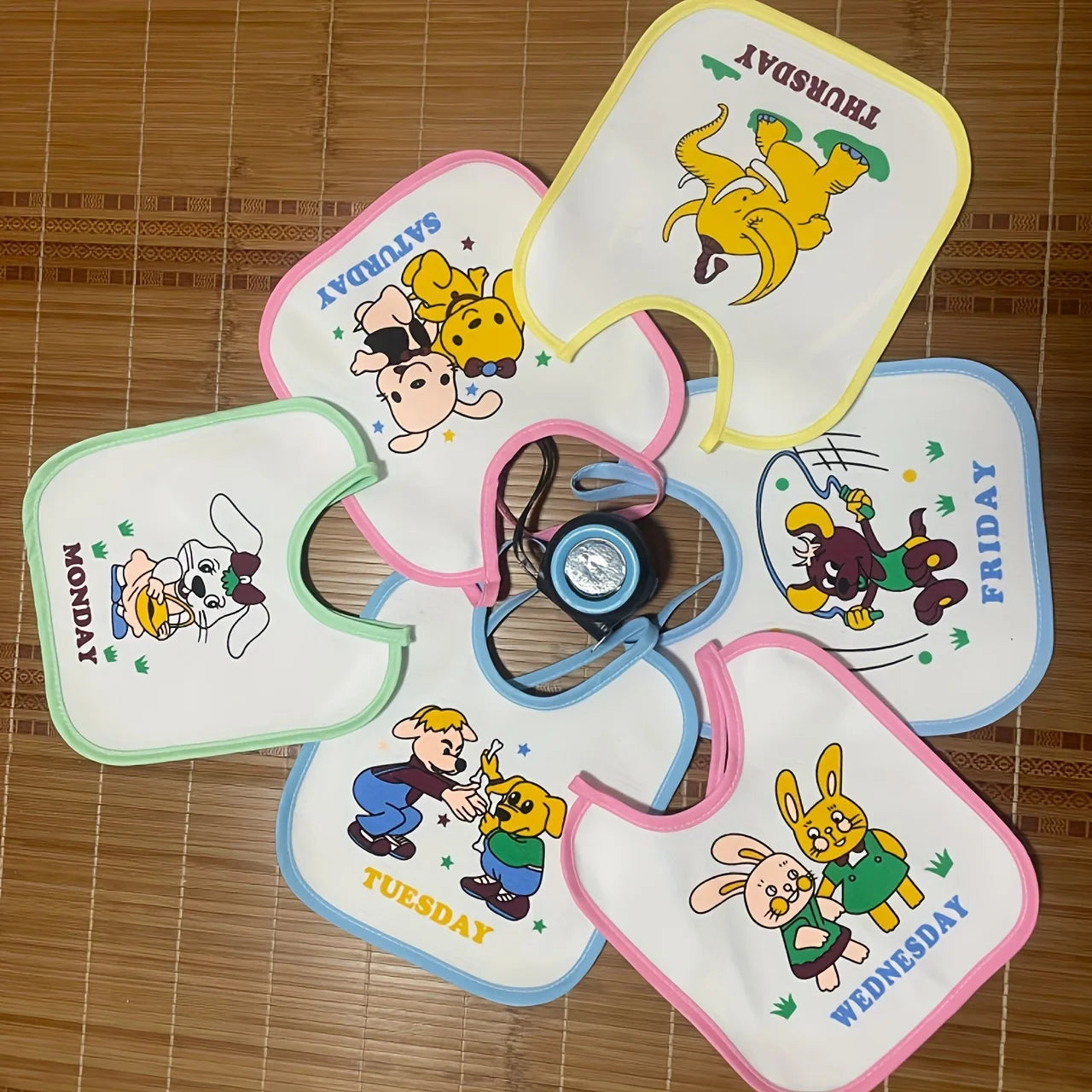 WeekClean Baby Bib Set (7pcs)